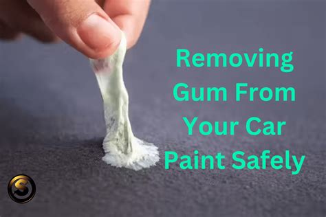 How to Get Gum Off Car Paint: A Sticky Situation with a Twist of Creativity