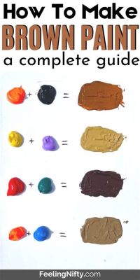 How to Make Brown in Paint: A Journey Through Color and Imagination