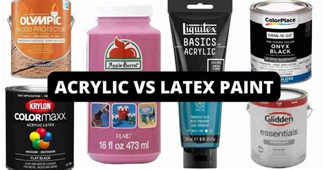 Is Acrylic Paint the Same as Latex, and Why Do They Both Love to Dance in the Rain?