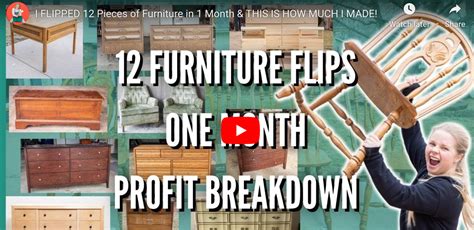 Is Furniture Flipping Profitable? Exploring the Art of Turning Trash into Treasure